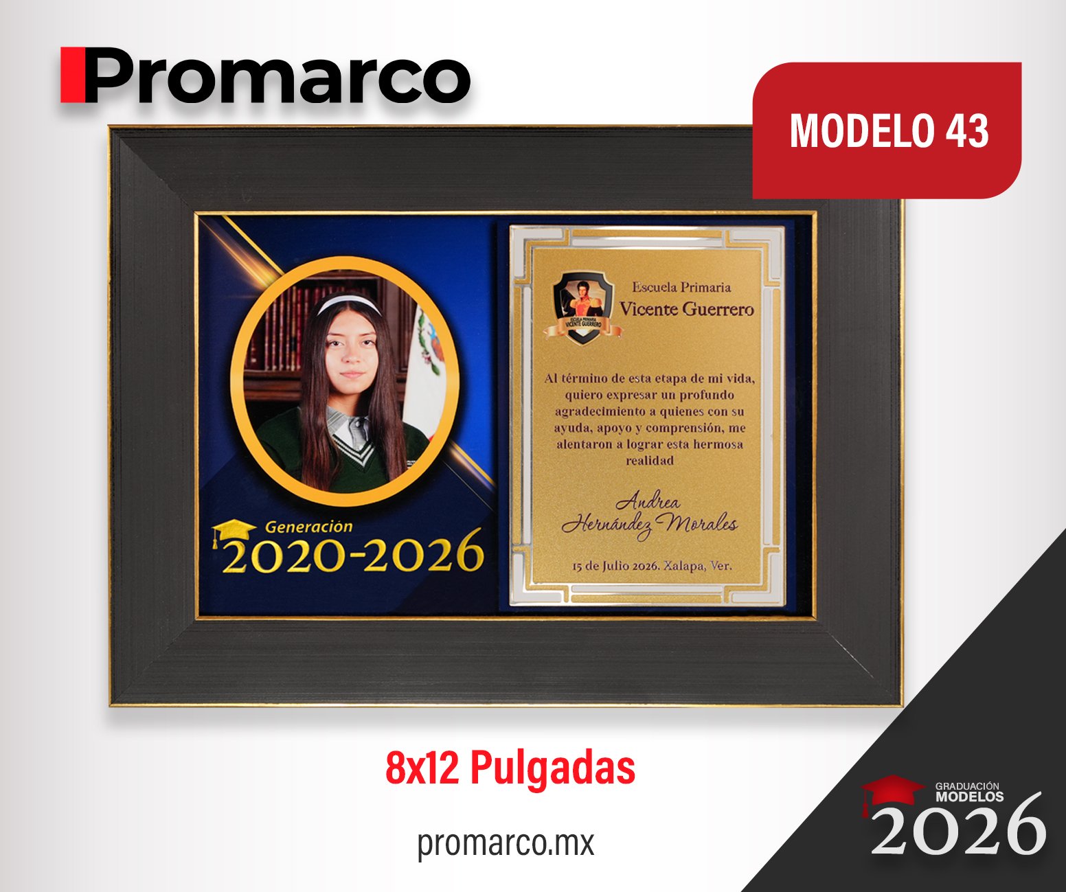 Modelo 43 Graduación